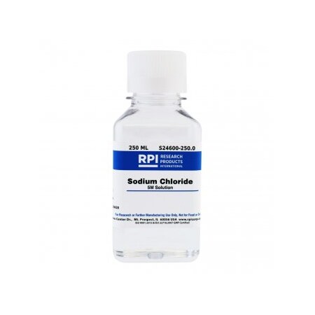 Rpi Sodium Chloride 5M Solution, 250 ML S24600-250.0